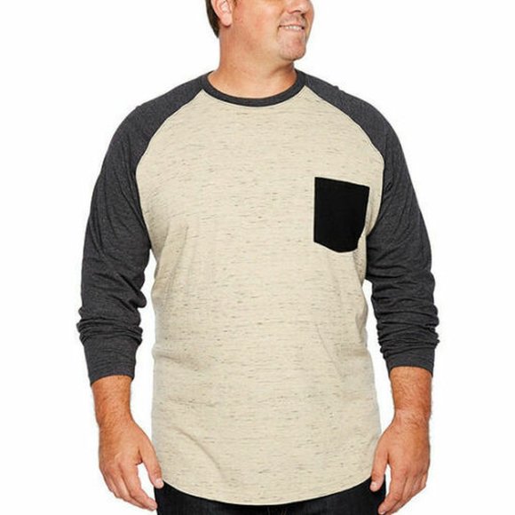 The Foundry Supply Co. Other - NWT Men's 2XL Long Sleeve Shirt Oatmeal Raglan